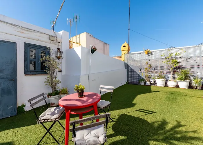 Ch7 Plaza San Francisco Con Terraza Compartida Lejlighed *
